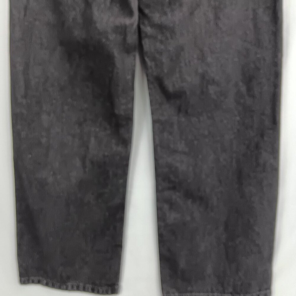 NEW LEVI'S SILVER TAB Stay loose Boy Jeans Black Size 14 Straight leg - Picture 5 of 9